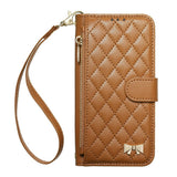 iPhone 18 Pro / 17 Pro EIDERWOOD Kunstlæder Flip Cover m. Tekstur - Brun