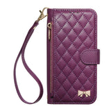 iPhone 18 Pro / 17 Pro EIDERWOOD Kunstlæder Flip Cover m. Tekstur - Lilla