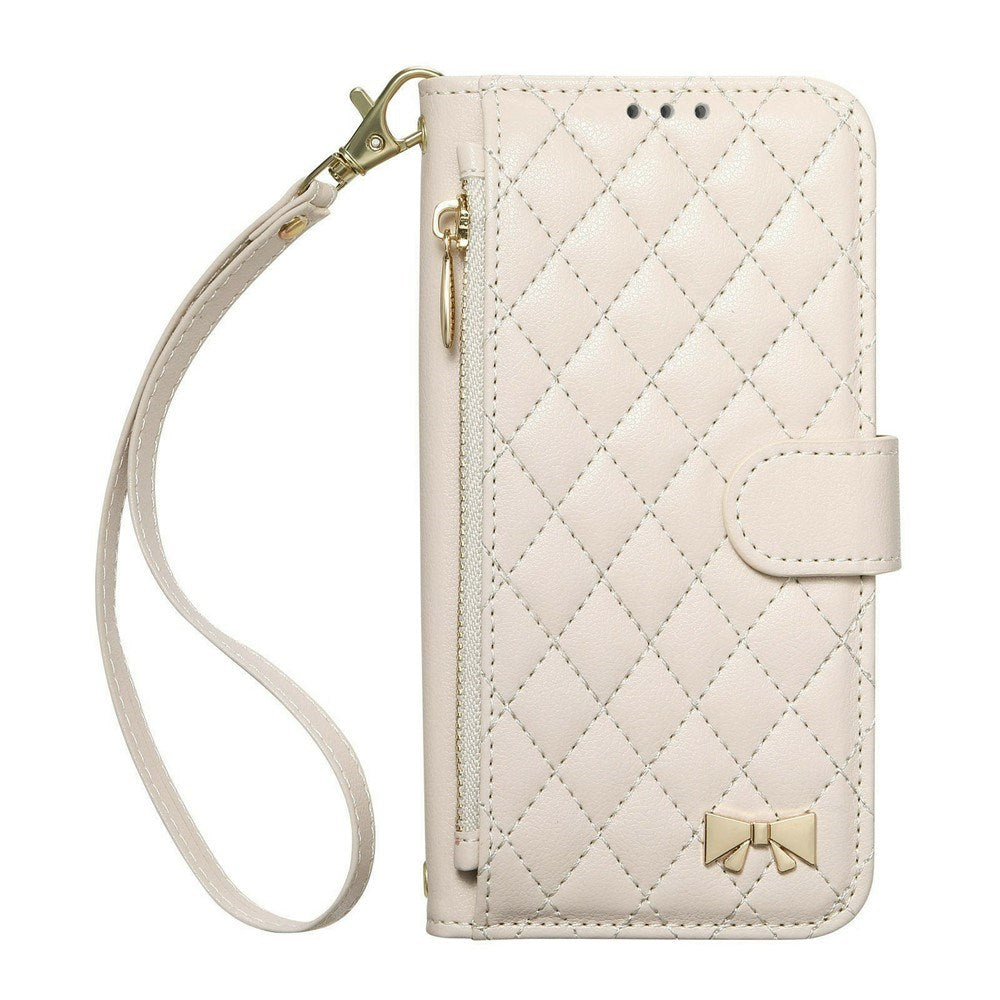 iPhone 18 Pro / 17 Pro EIDERWOOD Kunstlæder Flip Cover m. Tekstur - Hvid