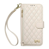 iPhone 18 Pro / 17 Pro EIDERWOOD Kunstlæder Flip Cover m. Tekstur - Hvid
