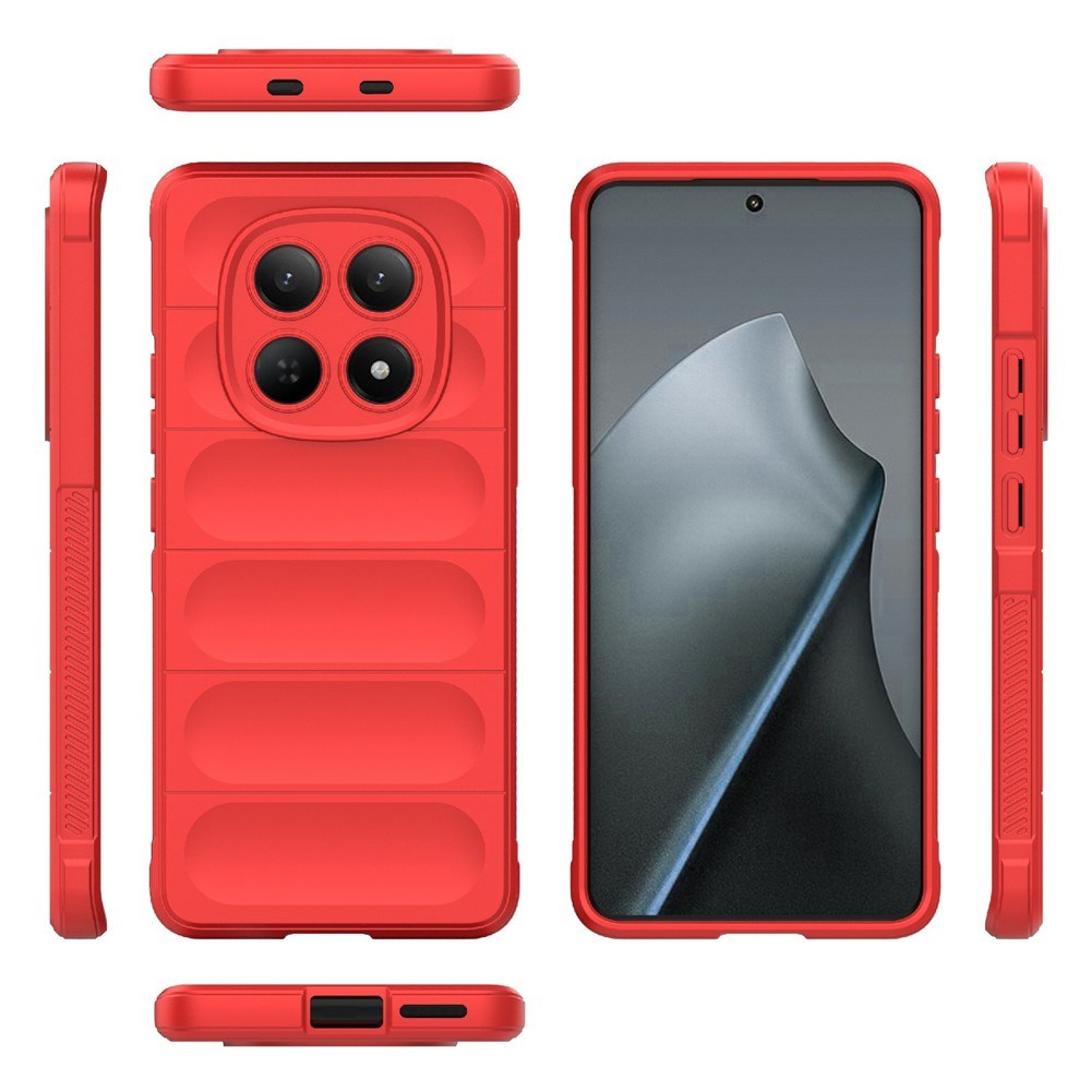 Xiaomi Redmi Note 15 (5G) EIDERWOOD Rugged Plast Bagside Cover - Rød