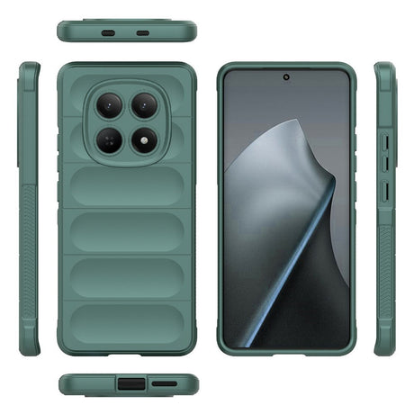 Xiaomi Redmi Note 15 (5G) EIDERWOOD Rugged Plast Bagside Cover - Grøn