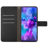 OPPO Reno15 (5G) EIDERWOOD Kunstlæder Cover m. Strop - Sort