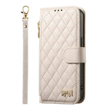 iPhone 18 Pro Max / 17 Pro Max EIDERWOOD Kunstlæder Flip Cover m. Tekstur - Hvid