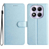 Xiaomi Redmi Note 15 (5G) / Poco M8 (5G) EIDERWOOD Kunstlæder Flip Cover inkl. Strop - Blå