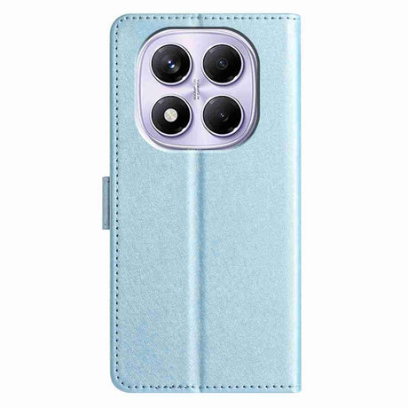 Xiaomi Redmi Note 15 (5G) / Poco M8 (5G) EIDERWOOD Kunstlæder Flip Cover inkl. Strop - Blå