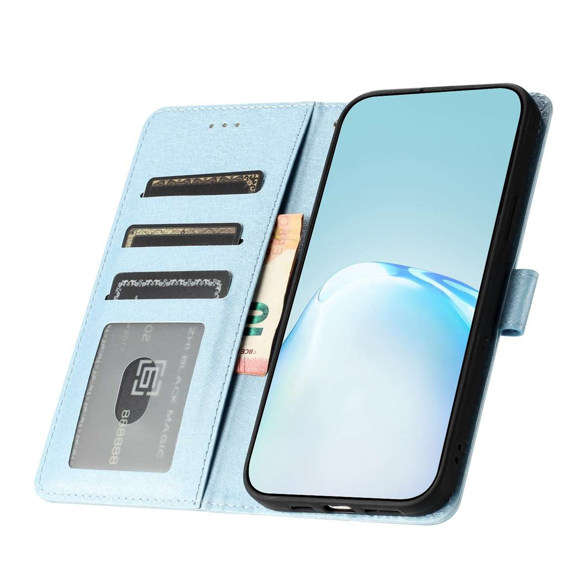 Xiaomi Redmi Note 15 (5G) / Poco M8 (5G) EIDERWOOD Kunstlæder Flip Cover inkl. Strop - Blå