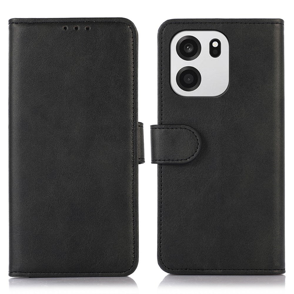 EIDERWOOD OnePlus Nord CE6 / Nord 6 Kunstlæder Flip Cover med Ståfunktion og Pung - Sort