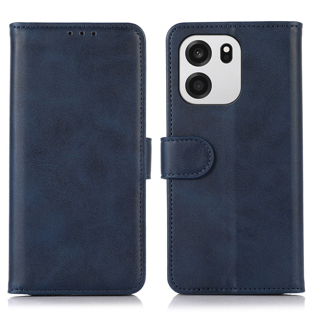 EIDERWOOD OnePlus Nord CE6 / Nord 6 Kunstlæder Flip Cover med Ståfunktion og Pung - Blå
