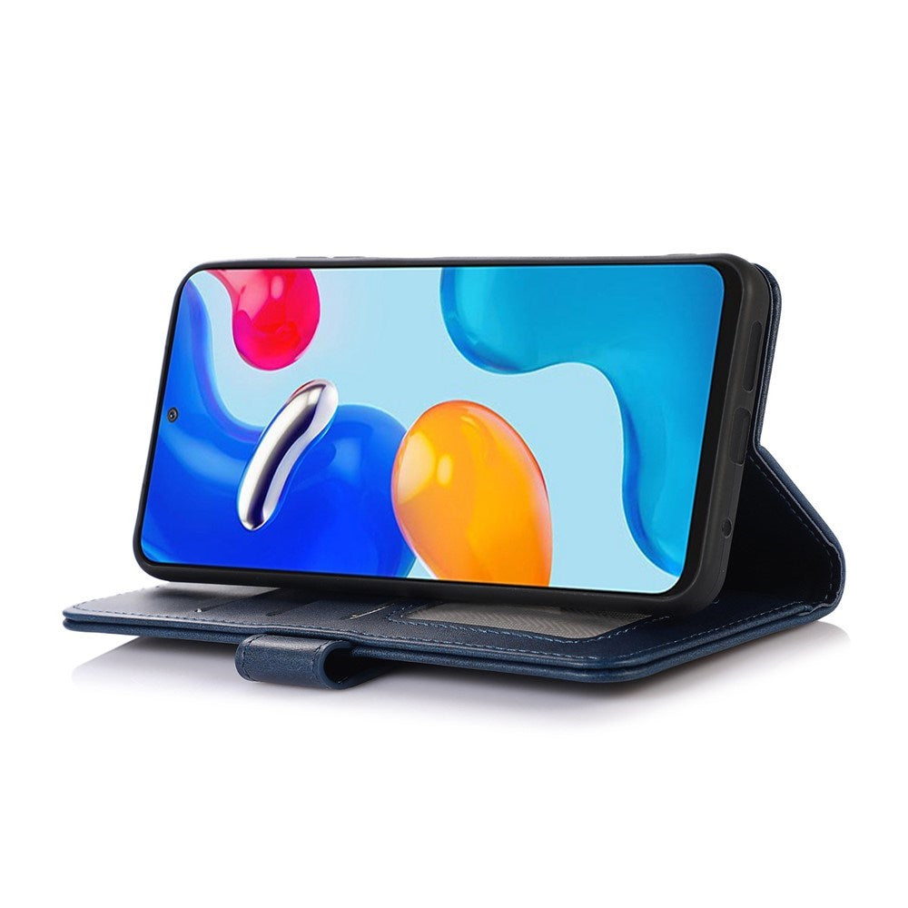 EIDERWOOD OnePlus Nord CE6 / Nord 6 Kunstlæder Flip Cover med Ståfunktion og Pung - Blå