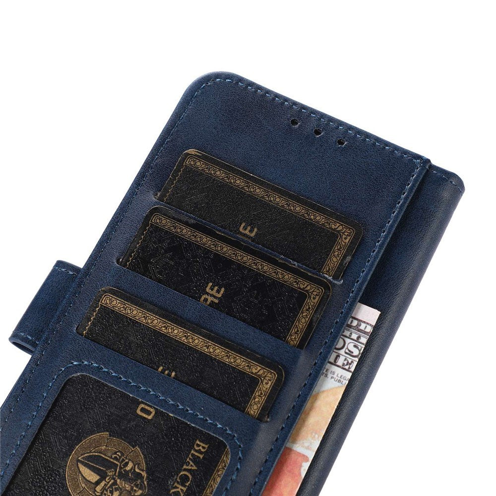 EIDERWOOD OnePlus Nord CE6 / Nord 6 Kunstlæder Flip Cover med Ståfunktion og Pung - Blå