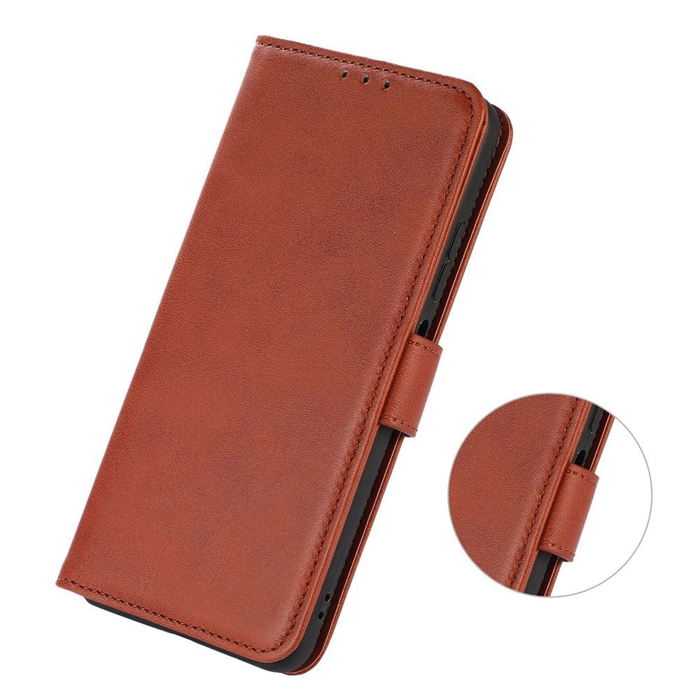 EIDERWOOD OnePlus Nord CE6 / Nord 6 Kunstlæder Flip Cover med Ståfunktion og Pung - Brun
