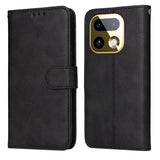 Realme 16 Pro+ EIDERWOOD Kunstlæder Flip Cover inkl. Strop - Sort