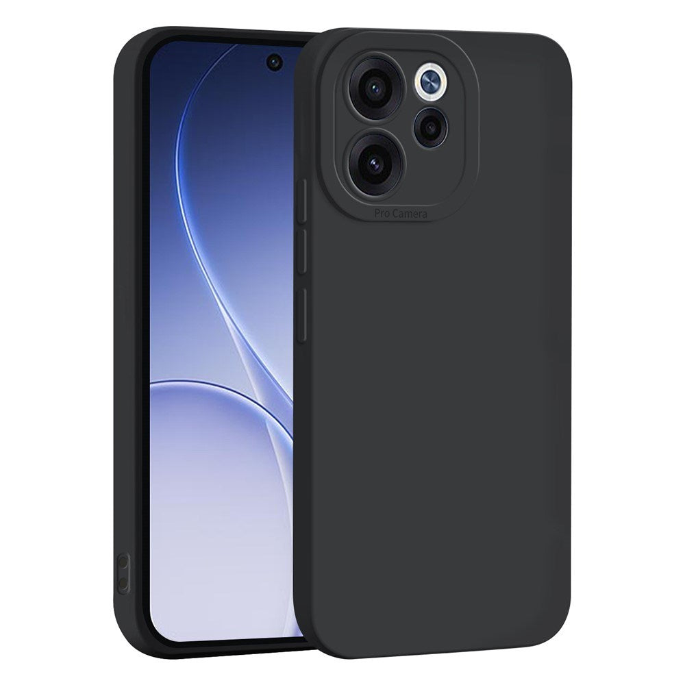 OPPO Reno15 F (5G) EIDERWOOD Fleksibelt Plastik Cover - Sort