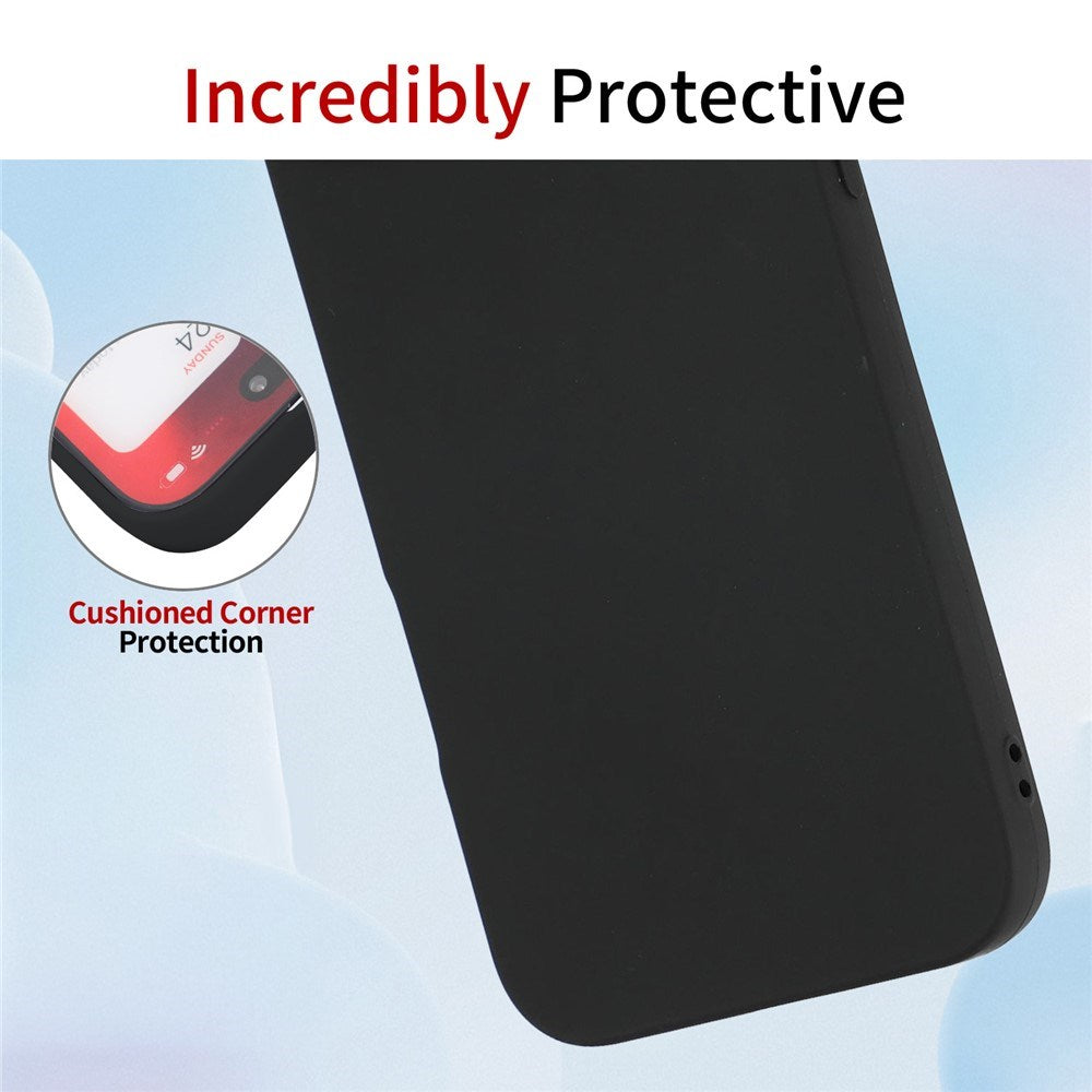 OPPO Reno15 F (5G) EIDERWOOD Fleksibelt Plastik Cover - Sort