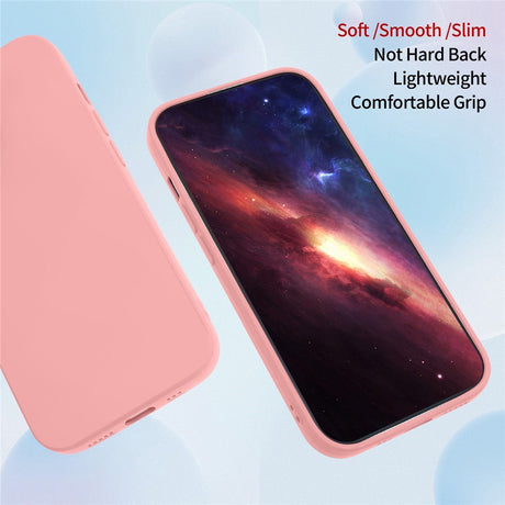 OPPO Reno15 F (5G) EIDERWOOD Fleksibelt Plastik Cover - Lyserød