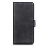 Motorola Moto G77 / G67 EIDERWOOD Kunstlæder Mobilcover m. Kortholder - Sort