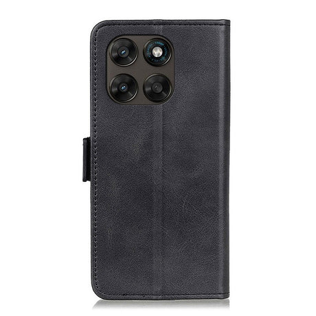 Motorola Moto G77 / G67 EIDERWOOD Kunstlæder Mobilcover m. Kortholder - Sort