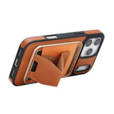 iPhone 17 Pro EIDERWOOD Kunstlæder Cover m. Kortholder - MagSafe Kompatibel - Brun