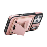 iPhone 17 Pro EIDERWOOD Kunstlæder Cover m. Kortholder - MagSafe Kompatibel - Lyserød