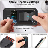 iPhone 17 EIDERWOOD Kunstlæder Cover m. Kortholder - MagSafe Kompatibel - Sort