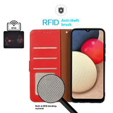 Motorola Edge 70 Fusion EIDERWOOD Kunstlæder Cover m. Strop - Rød
