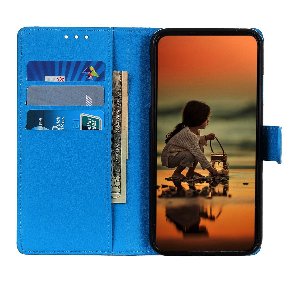 Motorola Edge 70 Fusion EIDERWOOD Kunstlæder Flip Cover - Blå