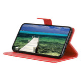 Motorola Edge 70 Fusion EIDERWOOD Kunstlæder Flip Cover - Rød