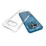 Nothing Phone (4a) EIDERWOOD Fleksibelt Plast Bagside Cover m. Forstærkede Hjørner - Gennemsigtig