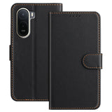 Xiaomi Redmi A7 Pro EIDERWOOD Kunstlæder Flip Cover m. Kortholder - Sort