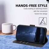 Xiaomi Redmi A7 Pro EIDERWOOD Kunstlæder Flip Cover m. Kortholder - Sort