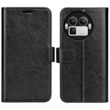 Realme GT 8 Pro EIDERWOOD Kunstlæder Flip Cover - Sort