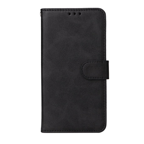 Realme 16 EIDERWOOD Kunstlæder Flip Cover inkl. Strop - Sort