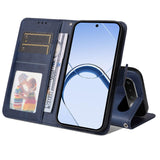 Realme 16 EIDERWOOD Kunstlæder Flip Cover inkl. Strop - Blå