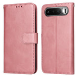 Realme 16 EIDERWOOD Kunstlæder Flip Cover inkl. Strop - Lyserød