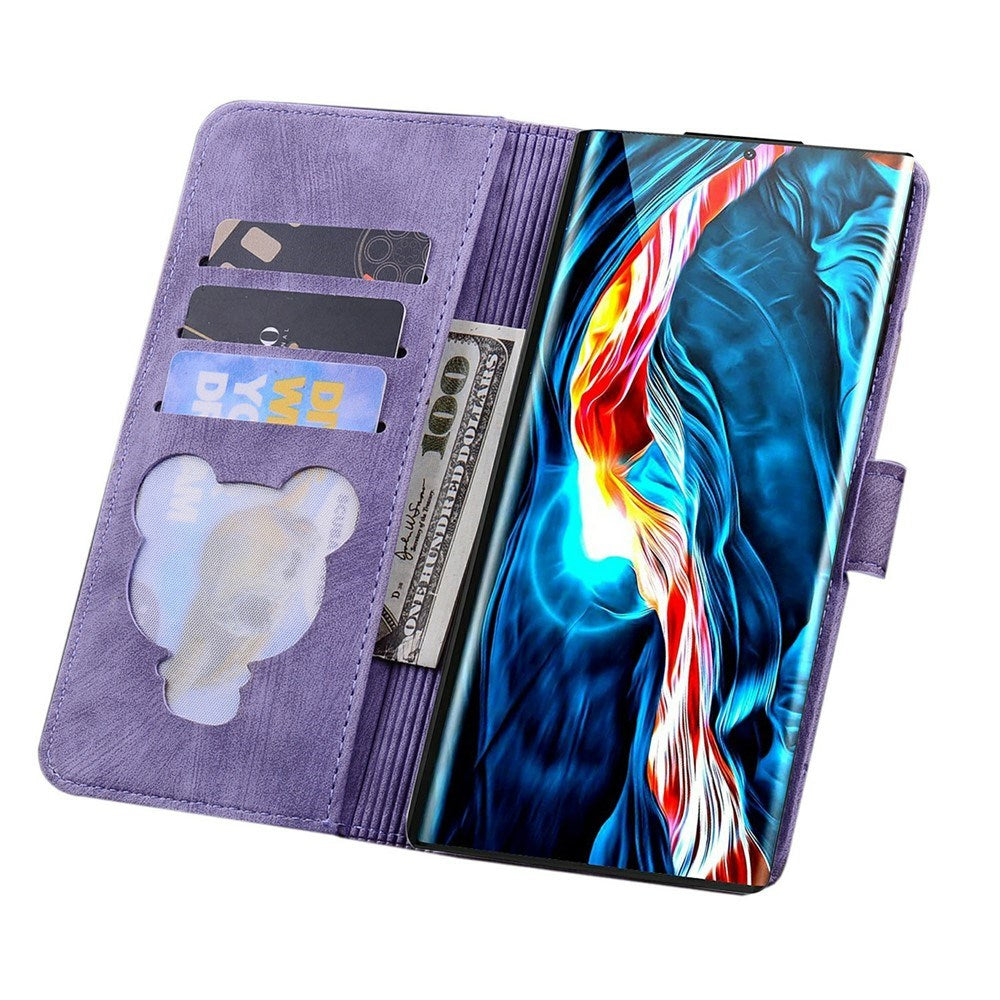 Samsung Galaxy S26 Ultra EIDERWOOD Mobil Cover m. Tryk / Kortholder / Strop - Lilla