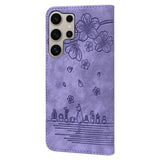 Samsung Galaxy S26 Ultra EIDERWOOD Mobil Cover m. Tryk / Kortholder / Strop - Lilla