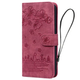 Samsung Galaxy S26 Ultra EIDERWOOD Mobil Cover m. Tryk / Kortholder / Strop - Rød