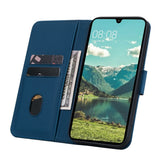 Samsung Galaxy A57 EIDERWOOD Mobilcover m. Tryk - Kortholder & Strop - Blå