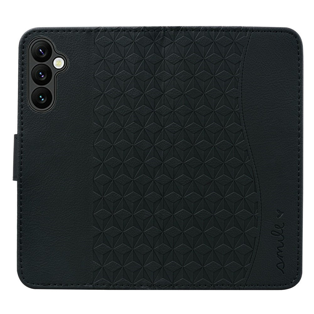 Samsung Galaxy A57 EIDERWOOD Mobilcover m. Tryk - Kortholder & Strop - Sort