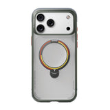iPhone 17 Pro TORRAS Ostand Q3 Air Case m. 360° Kickstand - MagSafe Kompatibel - Germay Iron