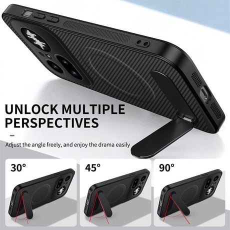 Nothing Phone (4a) Pro EIDERWOOD Hybrid Mobilcover m. Kickstand - Sort