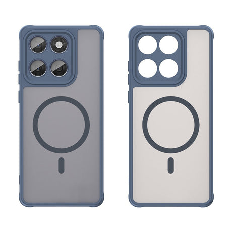 Motorola Moto G77 / G67 EIDERWOOD Hybrid Plastik Bagside Cover - MagSafe Kompatibel - Blå