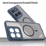 Motorola Moto G77 / G67 EIDERWOOD Hybrid Plastik Bagside Cover - MagSafe Kompatibel - Blå
