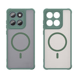 Motorola Moto G77 / G67 EIDERWOOD Hybrid Plastik Bagside Cover - MagSafe Kompatibel - Grøn