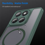 Motorola Moto G77 / G67 EIDERWOOD Hybrid Plastik Bagside Cover - MagSafe Kompatibel - Grøn