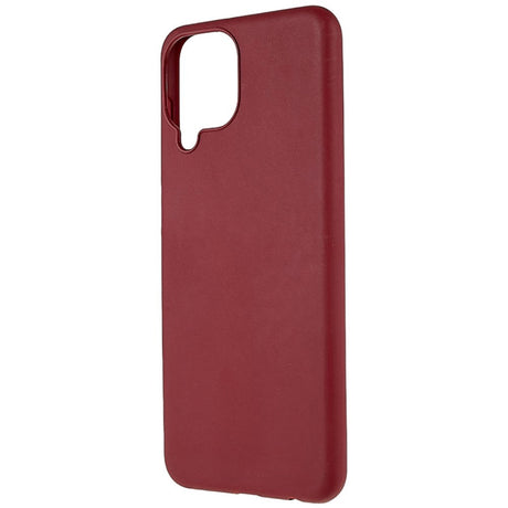 Samsung Galaxy M33 Mat Fleksibelt Plastik Bagside Cover - Rød