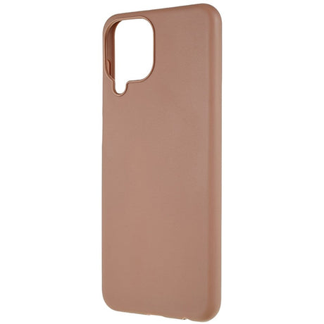 Samsung Galaxy M33 Mat Fleksibelt Plastik Bagside Cover - Brun