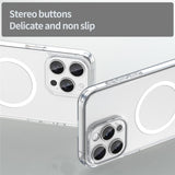iPhone 15 Pro Max EIDERWOOD Hybrid Plast Bagside Cover - MagSafe Kompatibel - Gennemsigtig