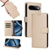 EIDERWOOD Google Pixel 11 / 11 Pro Flipcover inkl. Kortholder & Håndledsrem - Beige